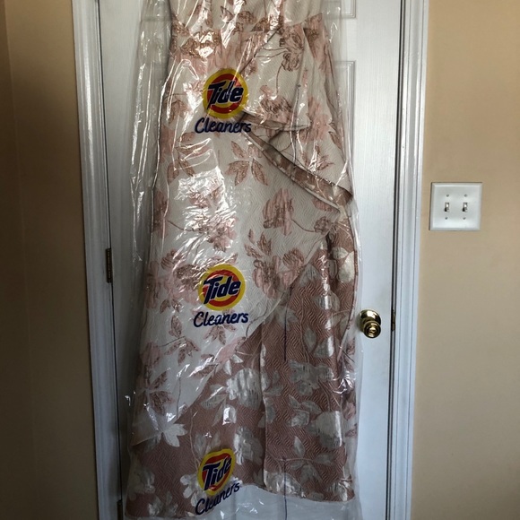 Living High Society Slit Gown - Pink - Picture 6 of 6